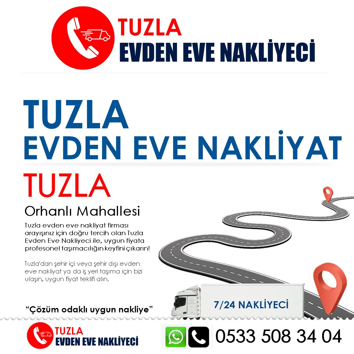 Orhanlı EVden Eve Nakliyat ve İş Yeri Taşıma